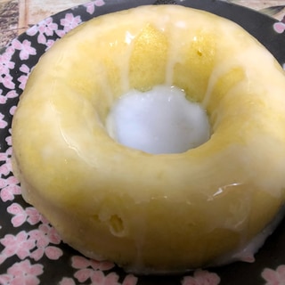レンジ調理♪エンゼル型使用のレモンケーキ